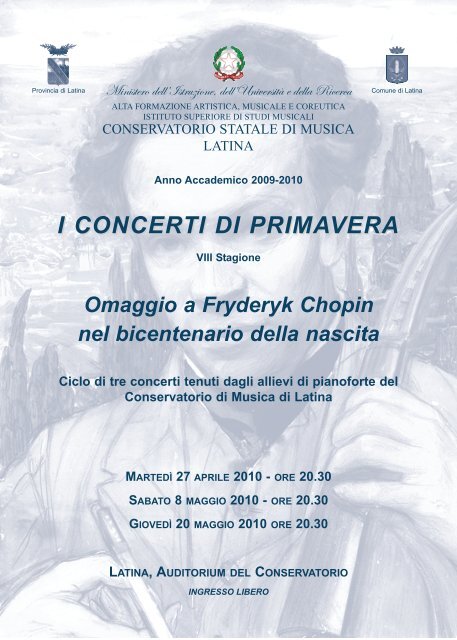 Concerti di Primavera, Omaggio a Fryderyk Chopin nel bicentenario ...