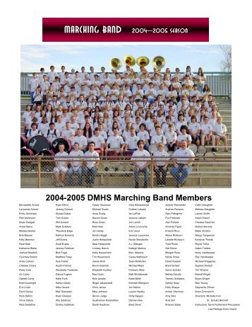 DMHS BAND Program.pub - DMHSBand.org