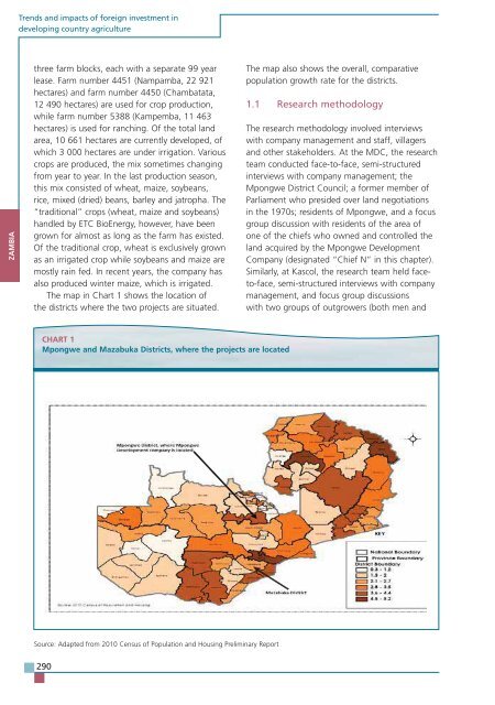 TRENDS AND IMPACTS OF FOREIGN INVESTMENT IN DEVELOPING COUNTRY AGRICULTURE