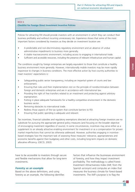 TRENDS AND IMPACTS OF FOREIGN INVESTMENT IN DEVELOPING COUNTRY AGRICULTURE