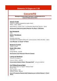 ConcertaTO - Conservatorio G. Verdi Torino