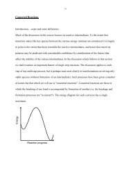 Concerted Reactions. Introduction: scope and some definitions ...