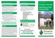 Empty Homes - Bromsgrove District Council