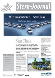 Wir präsentieren… StarClass - Sterngarage, Heerbrugg