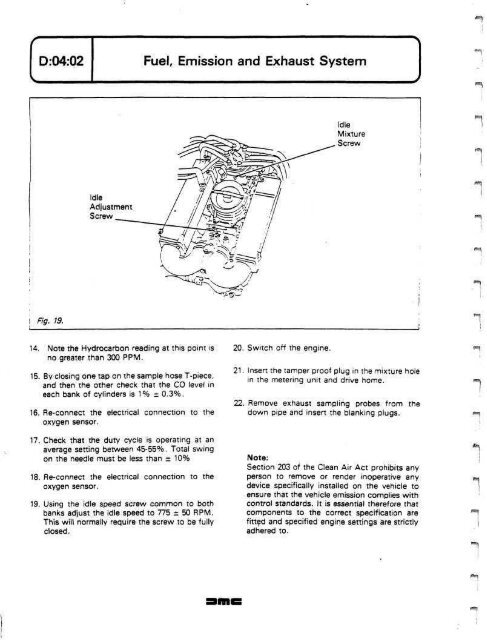 DELOREAN WORKSHOP MANUAL - Free