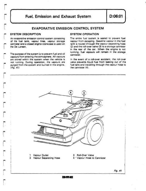 DELOREAN WORKSHOP MANUAL - Free