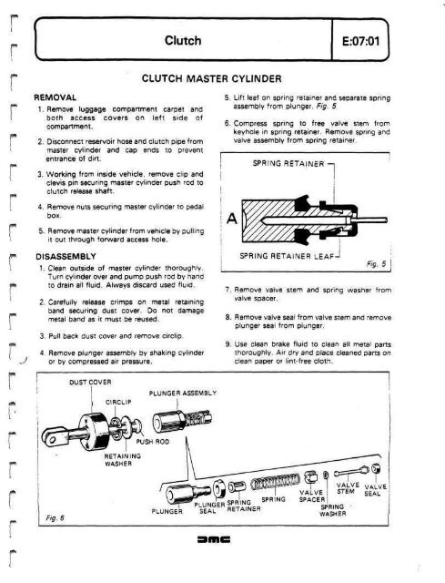 DELOREAN WORKSHOP MANUAL - Free