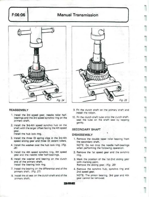 DELOREAN WORKSHOP MANUAL - Free