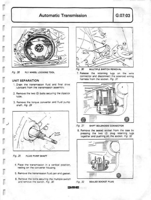 DELOREAN WORKSHOP MANUAL - Free