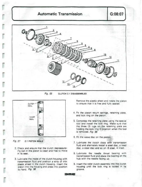 DELOREAN WORKSHOP MANUAL - Free