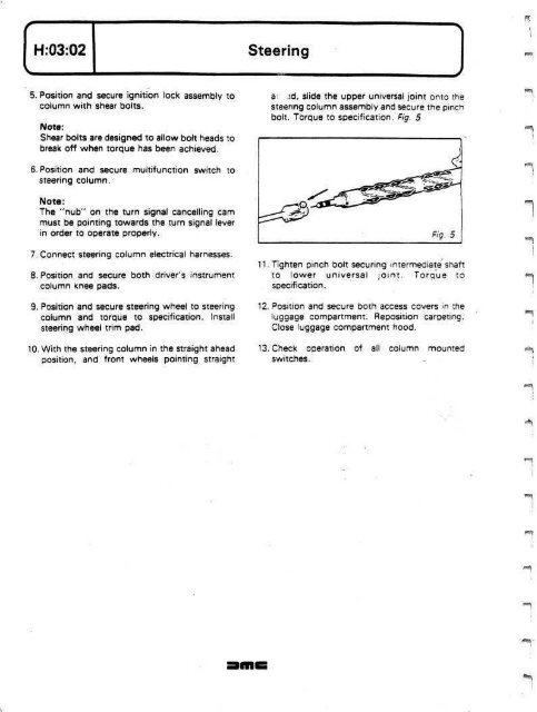 DELOREAN WORKSHOP MANUAL - Free