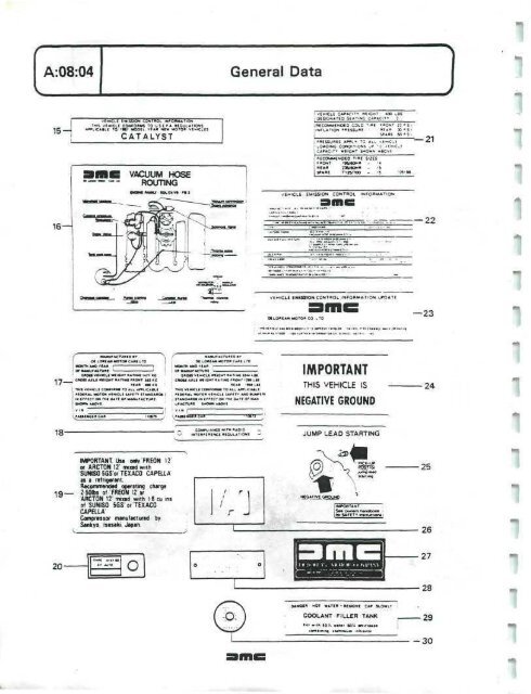 DELOREAN WORKSHOP MANUAL - Free