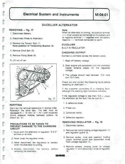 DELOREAN WORKSHOP MANUAL - Free