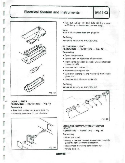 DELOREAN WORKSHOP MANUAL - Free