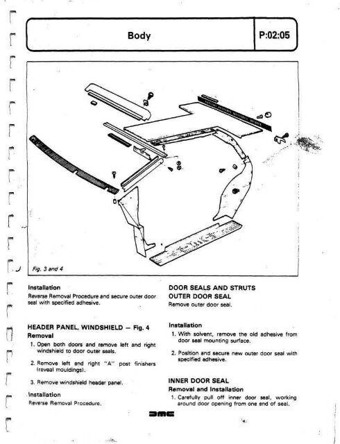 DELOREAN WORKSHOP MANUAL - Free