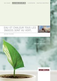 EAU ET CHALEUR TOUS LES INDICES SONT AU ... - Stiebel Eltron