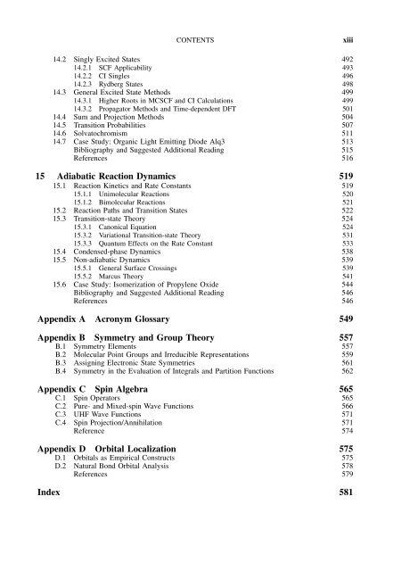 Essentials of Computational Chemistry