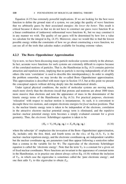 Essentials of Computational Chemistry