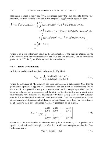 Essentials of Computational Chemistry