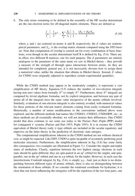 Essentials of Computational Chemistry