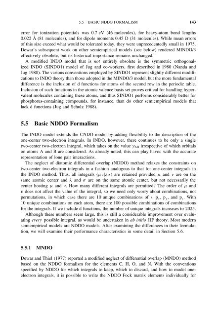 Essentials of Computational Chemistry