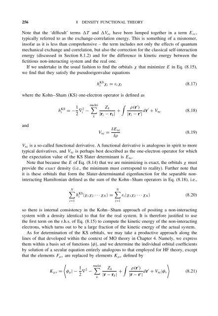 Essentials of Computational Chemistry