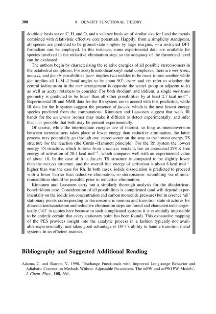 Essentials of Computational Chemistry