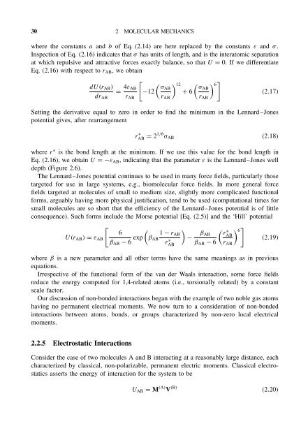 Essentials of Computational Chemistry