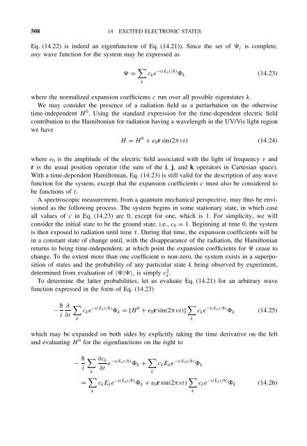 Essentials of Computational Chemistry