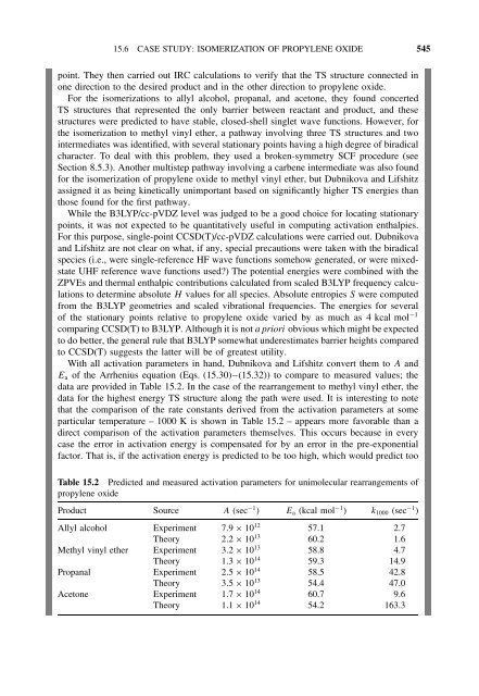 Essentials of Computational Chemistry