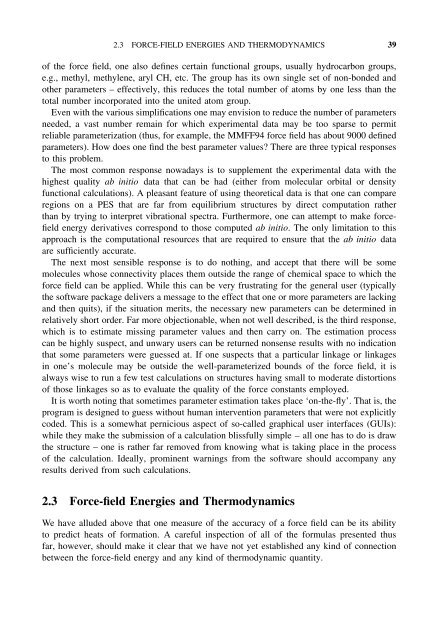 Essentials of Computational Chemistry