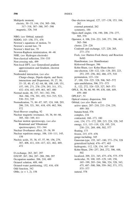 Essentials of Computational Chemistry