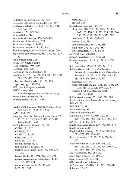 Essentials of Computational Chemistry