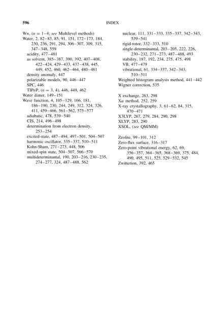 Essentials of Computational Chemistry