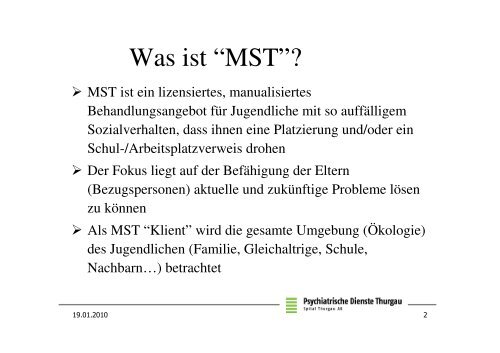 MST Analytischer Prozess - Spital Thurgau AG