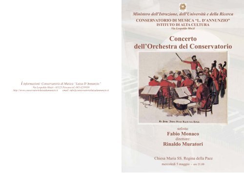 I Concerti dell'Orchestra - Pierluigi Secondi