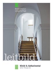 Klinik St. Katharinental - Spital Thurgau AG