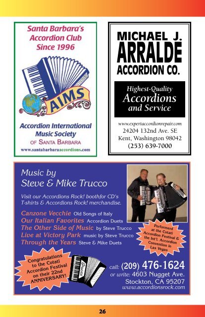 2012 - Cotati Accordion Festival