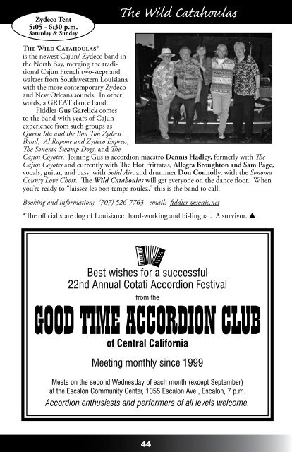 2012 - Cotati Accordion Festival