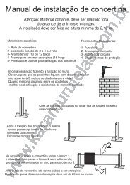 Manual de instalação de concertina - Karamuru Telas