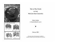 How to Play Chords on Any MacCann Duet Concertina