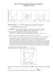 26.745 The Compleat Sarkovski's Theorem