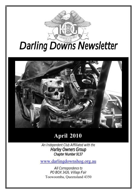 Darling Downs Newsletter - Darling Downs HOG