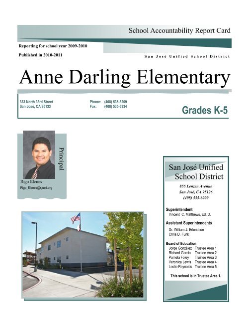 Anne Darling Elementary - San Jose Unified School District
