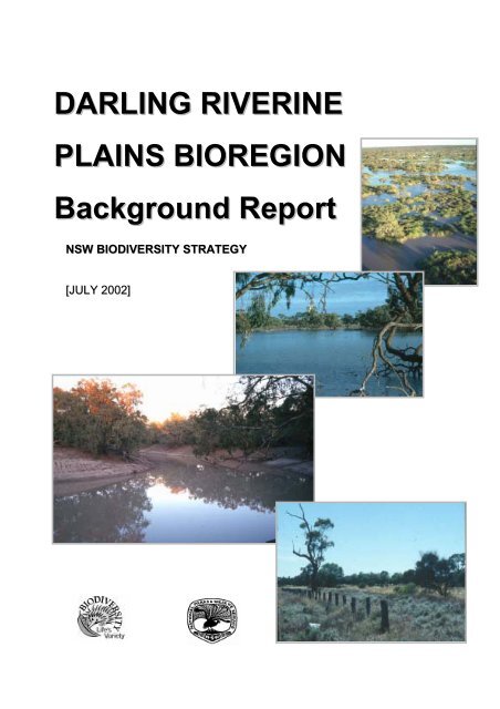 DARLING RIVERINE PLAINS BIOREGION Background Report