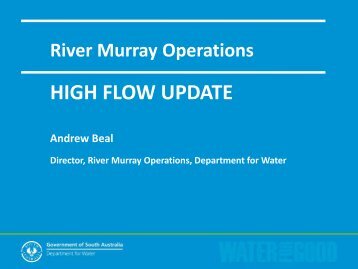 Murray-Darling Basin - Renmark Paringa Council