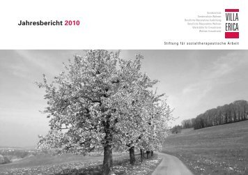 Jahresbericht 2010 - Stiftung Villa Erica