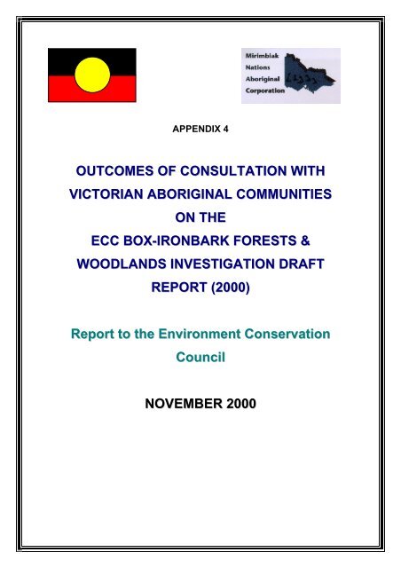 Appendix 1 - Victorian Environmental Assessment Council