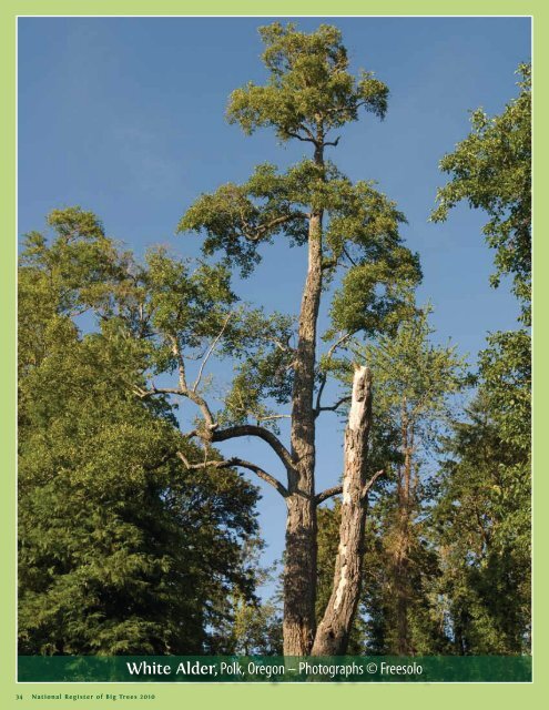 2010 National Register of Big Trees - American Forests