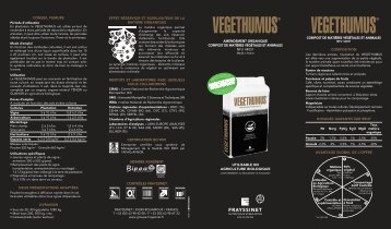 depliant vegethumus - FRAYSSINET